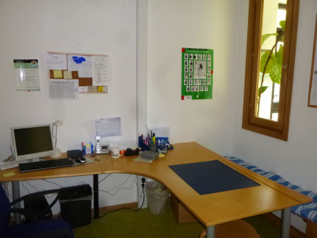 Büro der Ergotherapiepraxis Bernd Fäth in Kleinheubach